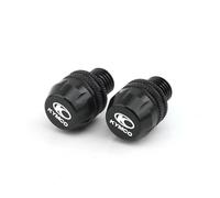 Motorcycle Mirror Screws For DOWNTOWN 125 300 350 Xciting 250 500 X350 AK550 Accessories Motorcycle 10mm Mirror Hole Plugs Screws Caps Covers(Black)