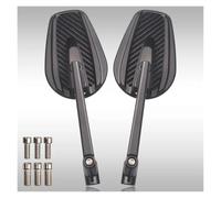 motorcycle mirror Universal Carbon Fiber Aluminum Alloy Motorcycle Rearview Mirror M8 M10(2)