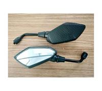 motorcycle mirror Universial 8mm 10mm Electromobile Back Side Convex Motorcycle Mirror Handle Bar End Rearview Mirrors(10mm)