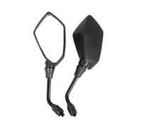 motorcycle mirror Universial 8mm 10mm Electromobile Back Side Convex Motorcycle Mirror Handle Bar End Rearview Mirrors(8mm)