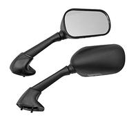 Motorcycle Mirrors 1 Pair Motorcycle Scooter E-Bike Black Rear View Mirrors Back Side Mirror Fit Use For Yamaha YZF R6S 2006 R6S 2007 2008 2009 Motorbike Mirror