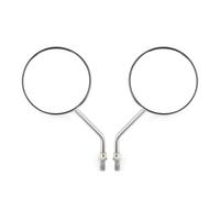 Motorcycle Mirrors 10mm Chrome Motorcycle Mirrors Round Scooter For Suzuki For KZ1000P For Voyager 1300 For Voyager XII Motorcycle Mirror