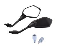 Motorcycle Mirrors 10mm Motorcycle Mirrors Racing Sport Bike Rear View Mirror Fit Use For Suzuki TL1000 DL650 GSR 600 750 GSX S750 R600 R750 Motorbike Mirror(Black)