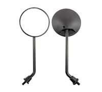 Motorcycle Mirrors 10mm Round Rearview Mirror For Kaw&asaki Z1 Z1-A KZ900-A4 KZ900-A5 KZ1000-E2 E1 Shaft Mirrors End Rearviews