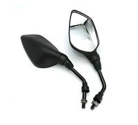 Motorcycle Mirrors 2Pcs/Pair Universial 10mm New Motorcycle Mirror Scooter E-Bike Rearview Mirrors Electromobile Back Side Convex Handlebar Rearview Mirror