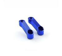 Motorcycle Mirrors 2piece Motorcycle M10/M8 Rearview Mirrors Extension Adapter Aluminum Alloy Base Screw Bracket Rearview Side Mirrors(Blue)
