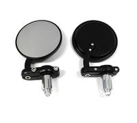 Motorcycle Mirrors 7/8" Universal Motorcycle Rear View Mirrors Round Handle Bar End Foldable Motorbike Side For CB1000R For CB1300 For Silver Wing