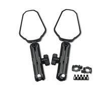 Motorcycle Mirrors Angle Adjustable Folding Handlebar Side Mirrors ATV For Yamaha FOR Mt07 for Tmax 530 for Ducati for Monster 937,CLEAR VISION