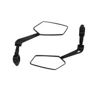 Motorcycle Mirrors Bicyle Rearview Mirrors Convex Wide Angle Adjustable Electric Motorcycle Bike Handlebar Side Safety Flexible Rear View Mirror Side mirror(1 set)