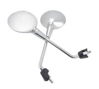 Motorcycle Mirrors Chrome For Primavera 150 2016-2018 For Primavera 125 2016-2018 Adjustable Chrome-plated Rearview Mirrors