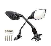 Motorcycle Mirrors，Compatible for Yamaha，TMAX 530 T-MAX 530 Rearview Mirror 2012-2019 with Forward Moving Rearview Holder Bracket(Carbon)