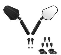 Motorcycle Mirrors,Esploratori Advendure Motorcycle Rear View Mirror Upgrade Adjustable With 7/8" Handlebar Mount and 8/10MM Screws Compatible with Street Dirt Bike Scooter Moped