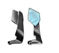 Motorcycle Mirrors Fit For Bmw CE02 CE04 Motorcycle Wing Mirrors Adjustable Rotating Rearview Side Mirror(C blue Lenses)
