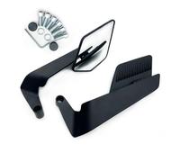 Motorcycle Mirrors Fit For Bmw CE02 CE04 Motorcycle Wing Mirrors Adjustable Rotating Rearview Side Mirror(B White Lenses)