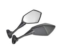 Motorcycle Mirrors Fit Use For Yamaha YZF R1 R6 R25 R15 R125 R3 R1S R1M FZ6R Mirrors Motorcycle Scooter Rear View Mirror Carbon Look Motorbike Mirror