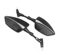 Motorcycle Mirrors For CB190R CB 190R CB190 R Motorcycle Accessories Left Right Rear Rearview Mirrors Motorcycle Side Mirrors(White)