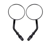 motorcycle mirrors For Cross Bones For Dyna Electra Glide 1984-2020 M8 Motorcycle Round Rearview Mirror Side Mirrors Retro Rear motor rear view mirror(Black)