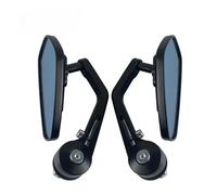 Motorcycle Mirrors For Ducati For BMW For Suzuki For Kawasaki Motorcycle Handle Bar End Mirror Side Rearview Mirrors Custom Smoke Blue Lens Side mirror