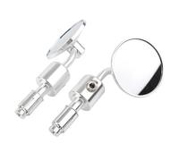 Motorcycle Mirrors For For Suzuki For Chopper Motorcycle Universal CNC Aluminum Rear View 3" Handle Bar End 7 8" Mirrors