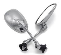 Motorcycle Mirrors For For XVS950 For XVS1100 For XVS1300 For XVS125 For XVS250 Motorcycle Side Rear View Mirror Parts(Silver)