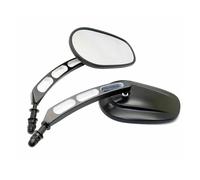Motorcycle Mirrors For Har&ley Touring Street Electra Glide Road King Sportster 883 1200 Dyna Fat Boy Bob Heritage Softail(Style A)