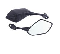 Motorcycle Mirrors For Kawasaki For Ninja For 250R For EX250 2008-2012 Motorcycle Rearview Mirrors Black(Carbon)