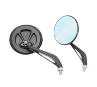 Motorcycle Mirrors For Kawasaki For W 800 For W800 Motorcycle Accessories Blue Clear Lenses Back View Mirror Round Shape Rearview Side Mirrors