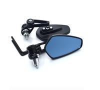 Motorcycle Mirrors For KLX250 For D-TRACKER For KDX125-250 For D-TRACKER125 For KLX150S Motorcycle Mirrors Motorcycle Rearview(Black)