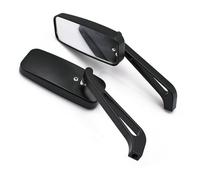 Motorcycle Mirrors For Motorcycle Rearview Mirrors 10/8mm Accessories A Pair Of Rectangular Adjustable Side Motorcycle Side Rearview Mirror