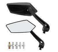 Motorcycle Mirrors For Motorcycle Side Mirrors Rearview Mirror E-Bike Scooter Adjustable Rotating Mirrors Motorbike Accessories With Motorcycle Rear View Mirror