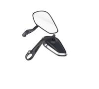 motorcycle mirrors For Street Trident 660 Bobber T120 For Daytona 675 Motorcycle CNC Handlebar Handle Bar Side Mirrors End Mirror Kit handlebar mirror(1 set Diamond Shape)