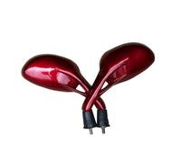 Motorcycle Mirrors For Suzuki For GSR600 For GSR750 8mm Diameter Red Back Mirrors