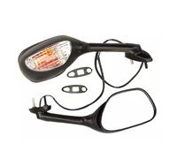 Motorcycle Mirrors For Suzuki For GSXR 600 750 2006-2010 For GSXR 1000 2005-2008 K6 K7 K8 Motorcycle With Lights Rearview Mirror Motorcycle Side Mirrors