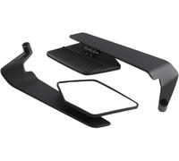 Motorcycle Mirrors For Triumph Daytona 675 2006 2007-2017 | Adjustable Rotating Side Mirror Wind Wing 360 Rotation Handlebar Mount Shockproof Winglet High Definition Wide View Glass