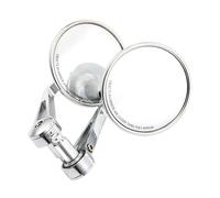 motorcycle mirrors For Universal 7/8‘’22mm Motorcycle Chrome Convex Handlebar Adjustable Mirror E24-mark Old School Rearview Bar End Side adjustable motorcycles mirror(MTHSJ333-S)