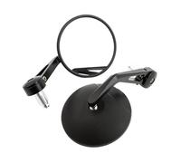 motorcycle mirrors For Universal Motorcycle Chrome Convex Handlebar Adjustable Mirror E24-mark Old School Rearview Bar End Side 7/8‘’22mm adjustable motorcycles mirror(MTHSJ333-B)