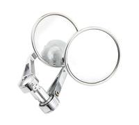 motorcycle mirrors For Universal Motorcycle Chrome Convex Handlebar Adjustable Mirror E24-mark Old School Rearview Bar End Side 7/8‘’22mm adjustable motorcycles mirror(MTHSJ333-S)