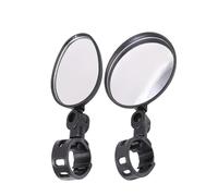 motorcycle mirrors For Universal Motorcycle Handlebar Mounts Reflectors 360 Degree Rotation Auxiliary Wide Angle Convex Mirror Bicycle adjustable motorcycles mirror(2X MIXED)