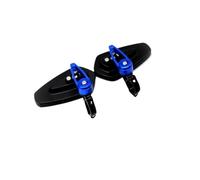 Motorcycle Mirrors For XADV 750 X-11 CB190R VT1100 For GROM MSX125 7/8" 22mm Motorcycle Mirrors Bar End Blue Glass Rear View 2pcs Handlebar Mirror(2)