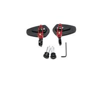 Motorcycle Mirrors Handlebar End Mirror Cafe Racer For SUZUKI GS500E GS550M GSX1100F For Katana GSF600 For Bandit GS1000(Red)