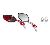 Motorcycle mirrors Motocycle Universal Rear View Adjustable Side Mirrors Handlebars For 8mm 10mm Rearview Handle Bars Accessory