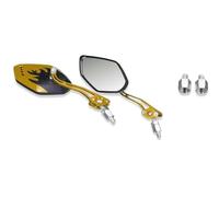 Motorcycle mirrors Motocycle Universal Rear View Adjustable Side Mirrors Handlebars For 8mm 10mm Rearview Handle Bars Accessory
