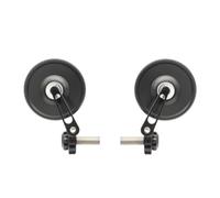 Motorcycle Mirrors Motorcycle Bar End Mirrors Retro Handlebar Tip Rearview CNC Aluminum Motorbike Mirror