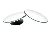 motorcycle mirrors Motorcycle Car Blind Spot Rear View Mirror Wide Angle Adjustable Small Round 360° Rotation Reverse Auxiliary Rearview motor rear view mirror(Circular)