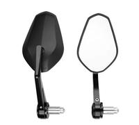Motorcycle Mirrors Motorcycle Handlebar End Mirror Rotatable Side Mirrors For 7/8inch / 22mm Handlebars Fit Use For ATV For Z750 LTZ 400 Z1000 Motorbike Mirror