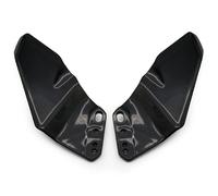 Motorcycle Mirrors Motorcycle Modified Rearview Mirrors Accessories Wind Wing Adjustable Rotating CNC Aluminum Mirror Motorbike Mirror(Bright black)