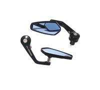 Motorcycle Mirrors Motorcycle Rear View Mirrors Anti-Glare HD Motorbike Black Handlebar End Side Mirror For Scooters ATV Bike Motorcycles Motorbike Mirror
