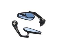 Motorcycle Mirrors Motorcycle Rear View Mirrors Anti-Glare Motorbike Black Handlebar End Side Mirror For Scooters ATV Bike Motorcycles Motorbike Mirror