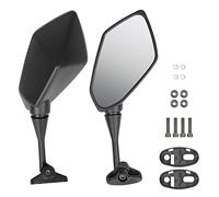 Motorcycle Mirrors Motorcycle Rearview Mirror 2Pcs/Pair Reflector Side Mirrors Fit Use For HONDA CBR600RR 2003-2011 CBR900 1998-2003 CBR1000RR 2004-2007 Motorbike Mirror(Black)