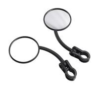 Motorcycle Mirrors Pair Folding Mirrors Clamp On Fits Dual Sport Motorcycle ATV Dirt Bike Motorcycle Mirror